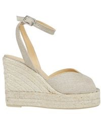 Castañer - Blossom Wedge Ankle Strap Sandals - Lyst