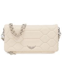 Zadig & Voltaire - Rock Xl Quilted Clutch Bag - Lyst