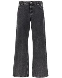 Karl Lagerfeld - Rhinestone Detail Jeans - Lyst