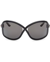Tom Ford - Butterfly Frame Sunglasses - Lyst