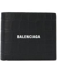 Balenciaga - Printed Logo Wallet Wallets, Card Holders - Lyst