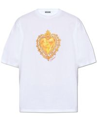 Moschino - Printed T-shirt, - Lyst