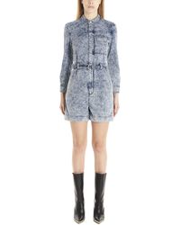Stella McCartney Belted Jumpsuit - Blue