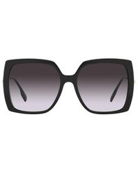 Burberry Square Oversized Frame Sunglasses - Multicolor