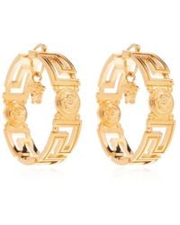 Versace - Greca Earrings, - Lyst