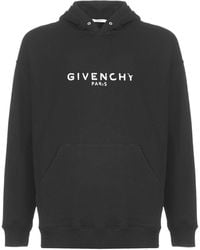 givenchy men's black hoodie