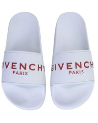 givenchy slippers white