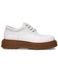 Hogan - Untraditional Logo Embossed Lace-up Shoes - Lyst