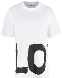 Burberry - Love Print Oversized T-shirt - Lyst