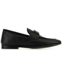 Dolce & Gabbana - Leather Erice Loafers - Lyst