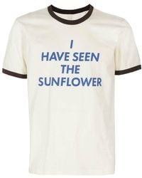sunflower - Slogan Printed Crewneck T-shirt - Lyst