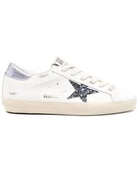 Golden Goose - Super-Star Lace-Up Sneakers - Lyst