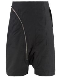 Rick Owens - Cotton Bermuda Shorts - Lyst