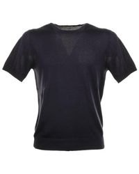 Paolo Pecora - Crewneck Knitted T-shirt - Lyst