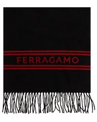 Ferragamo - Wool Scarf, - Lyst
