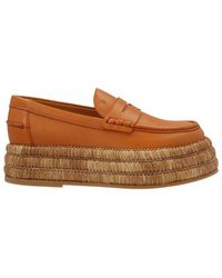 Tod's - Round-toe Platform Loafers - Lyst