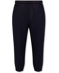 Emporio Armani - Wool Trousers - Lyst