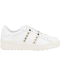 ladies black valentino trainers