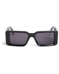 Off-White c/o Virgil Abloh - Milano Rectangular Frame Sunglasses - Lyst