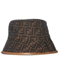 Fendi - Ff Motif Bucket Hat - Lyst