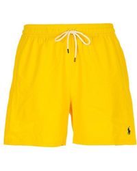 Polo Ralph Lauren - Logo Drawstring Swim Shorts - Lyst