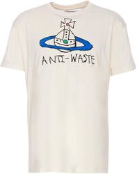 Vivienne Westwood - Orb Printed Crewneck T-shirt - Lyst