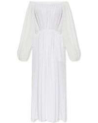 Chloé - White Silk Dress - Lyst