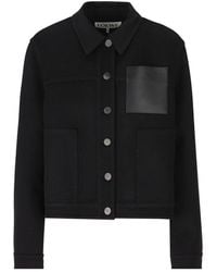 Loewe - Wool-cashmere Workwear Jacket - Lyst