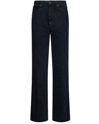 Khaite - High-waisted Straight-leg Jeans - Lyst