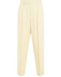 Fear Of God - Pleated Tapered Leg Pants - Lyst