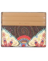 Save 27% Womens Wallets and cardholders Etro Wallets and cardholders Etro Leather Wallets Brown 