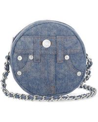 Moschino - Jeans Mini Denim Crossbody Bag - Lyst