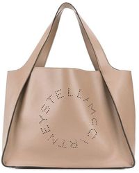 Stella McCartney - Perforated Logo Tote Bag - Lyst