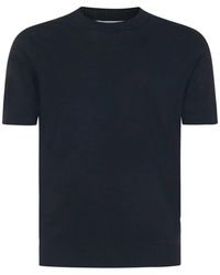 Malo - Round Neck Straight Hem T-shirt - Lyst