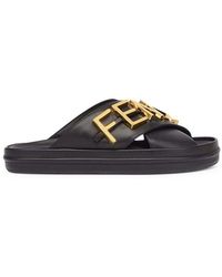 fendi women slides