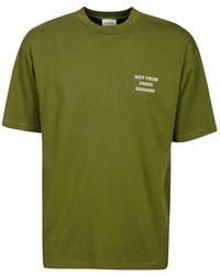 Drole de Monsieur - Slogan Printed Crewneck T-shirt - Lyst