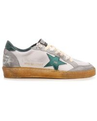 Golden Goose - Ballstar Sneakers With Laminated Star - Lyst