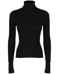 Moschino - Turtleneck Knitted Jumper - Lyst
