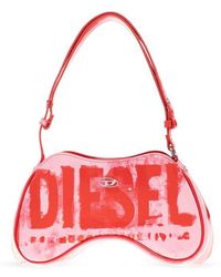 DIESEL - Abstract-print Woven Shoulder Bag - Lyst