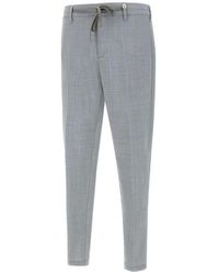 Myths - Drawstring Slim Fit Pants - Lyst