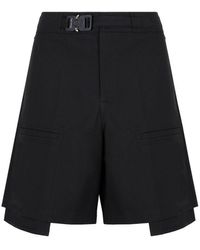 Dior Bermuda Cargo Shorts Pants - Black