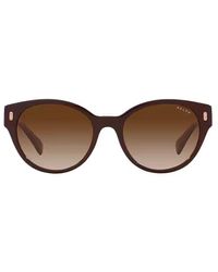 Ralph Lauren - Round Frame Sunglasses - Lyst
