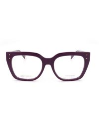 Jimmy Choo - Square Frame Glasses - Lyst