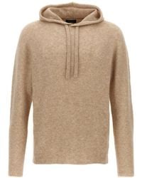 Roberto Collina - Drawstring Knit Hoodie - Lyst