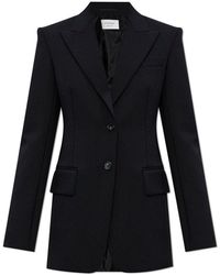 Sportmax - Single-Breasted Long-Sleeved Blazer - Lyst