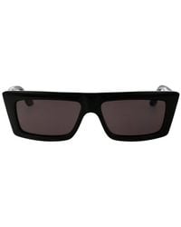 Karl Lagerfeld - Rectangular Frame Sunglasses - Lyst