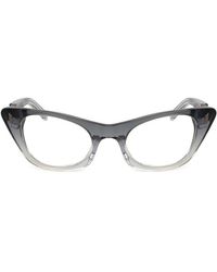 Linda Farrow - X Agent Provocateur Cat Eye Frame Glasses - Lyst
