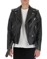 Valentino Leather jackets for Men - Up to 75% off at Lyst.com