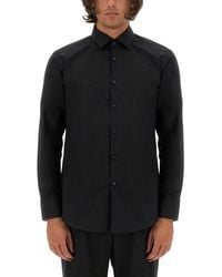 BOSS - Long Sleeved Buttoned Shirt - Lyst