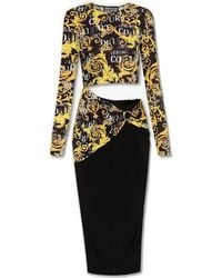 Versace - Dress With Cut-outs - Lyst